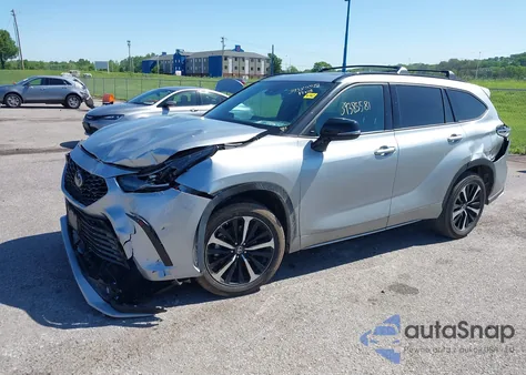 2021 Toyota Highlander Xse из США, поврежденный, VIN 5TDLZRAH1MS050811